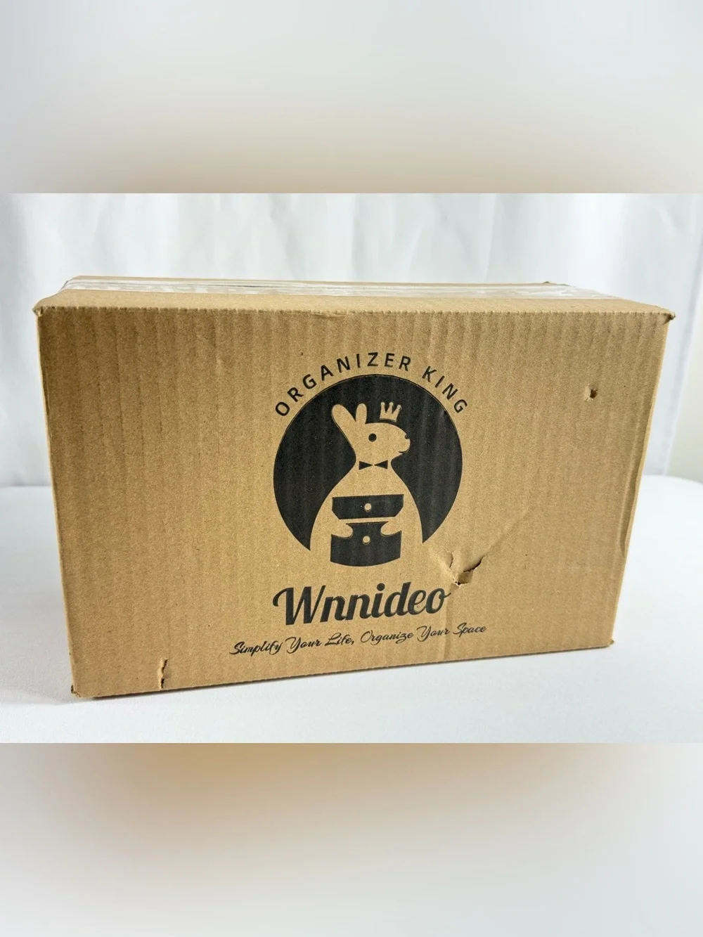 New In Box-Wnnideo White 10.2” x 4.53” x 6.1” Multi-Functional Organizer